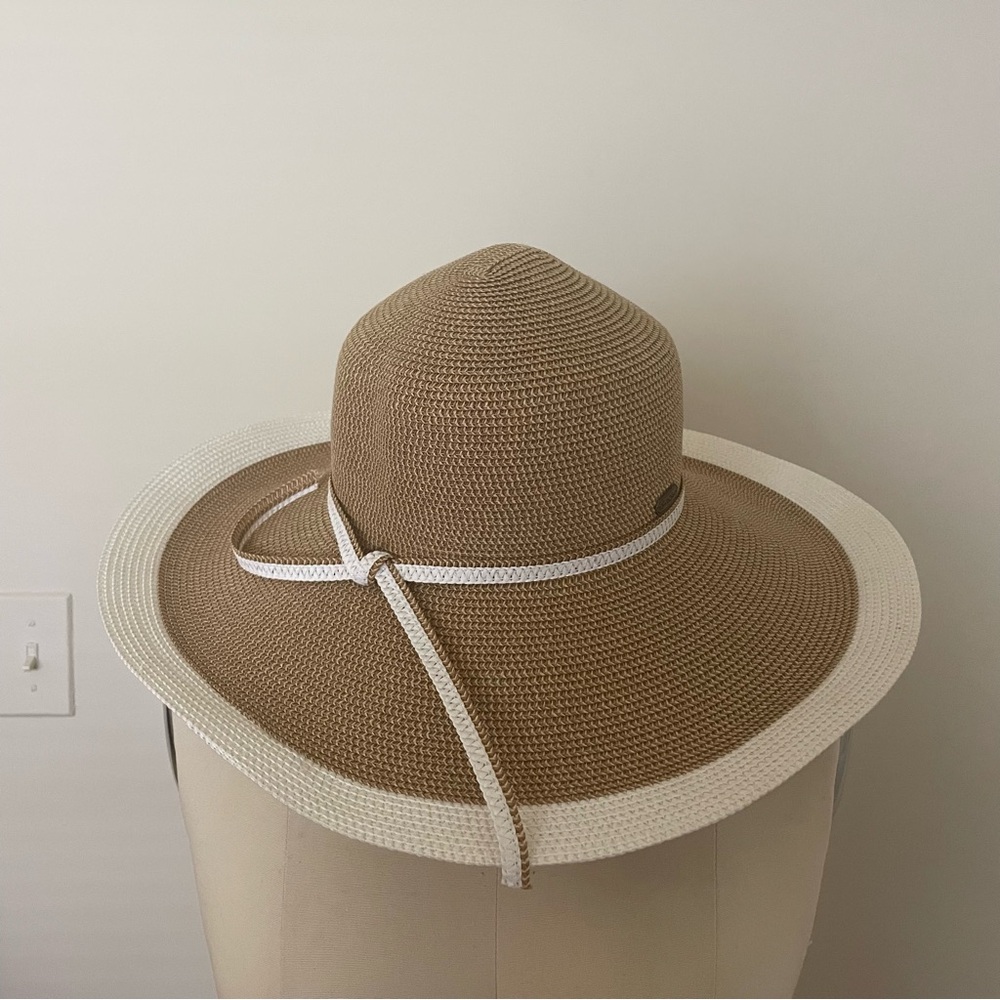 Sun N Sand headwear brown hat with white detail